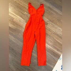 ASOS‎ Elegant Orange Jumpsuit size 2